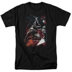 Batman Comics Sparks Leap Men's 18/1 Cotton Short-Sleeve T-Shirt