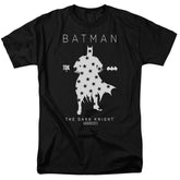 Batman Comics Star Silhouette Men's 18/1 Cotton Short-Sleeve T-Shirt