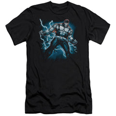 Batman Comics Stormy Bane Men's Ultra-Soft 30/1 Cotton Slim Short-Sleeve T-Shirt