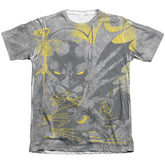Batman Comics Symbiotic Men's Regular Fit Poly Cotton Short-Sleeve T-Shirt