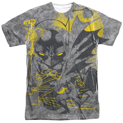 Batman Comics Symbiotic Men's Regular Fit Polyester Short-Sleeve T-Shirt