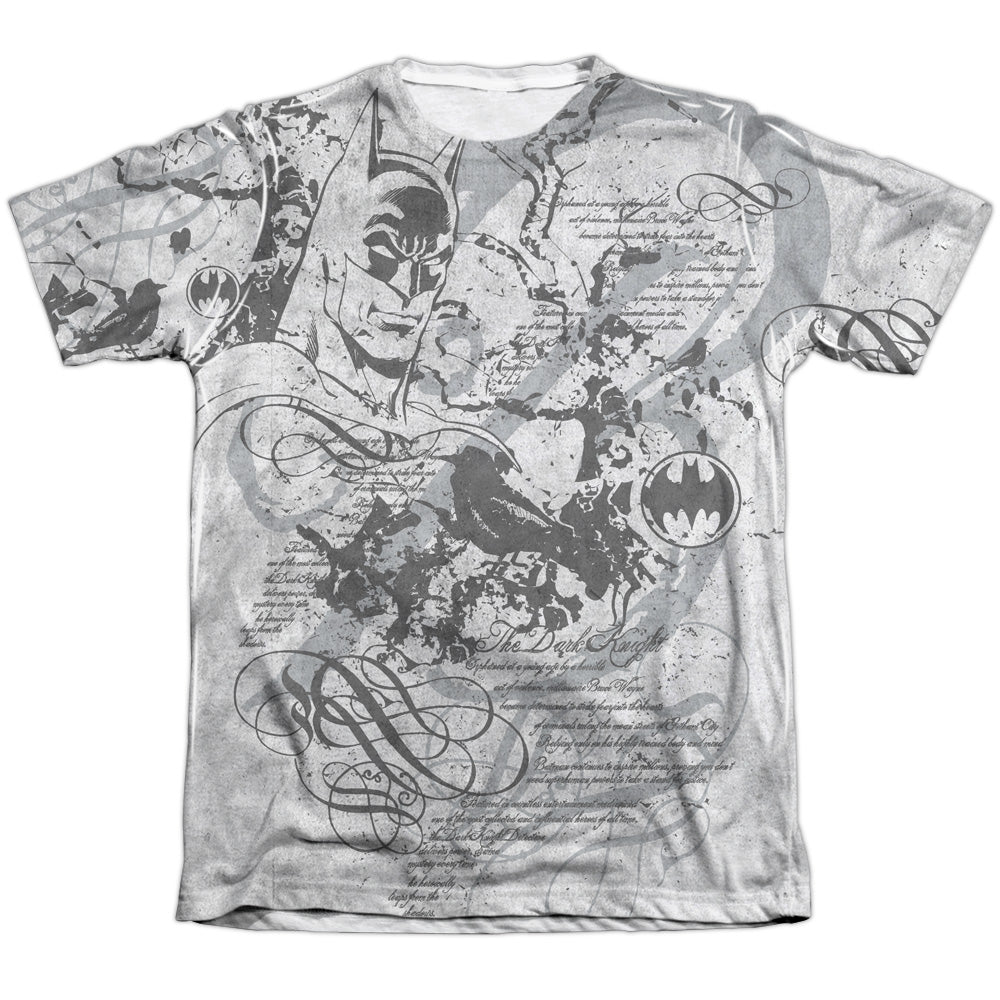 Batman Comics Tale Of The Dark Knigth Men's Regular Fit Poly Cotton Short-Sleeve T-Shirt