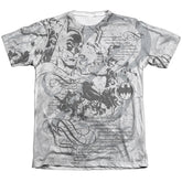 Batman Comics Tale Of The Dark Knigth Men's Regular Fit Poly Cotton Short-Sleeve T-Shirt