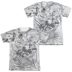 Batman Comics Tale Of The Dark Knigth Men's Regular Fit Poly Cotton Short-Sleeve T-Shirt