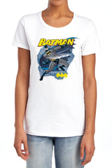 Batman Comics Taste The Metal Women's 18/1 Cotton Short-Sleeve T-Shirt