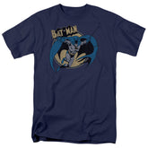 Batman Comics Through The Night Men's 18/1 Cotton Short-Sleeve T-Shirt