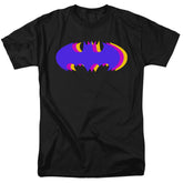 Batman Comics Tri Colored Symbol Men's 18/1 Cotton Short-Sleeve T-Shirt