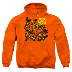 Batman Comics Trick Or Treat Collage Men's Pull-Over 75 25 Poly Hoodie