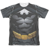 Batman Comics Uniform Men's Regular Fit Poly Cotton Short-Sleeve T-Shirt