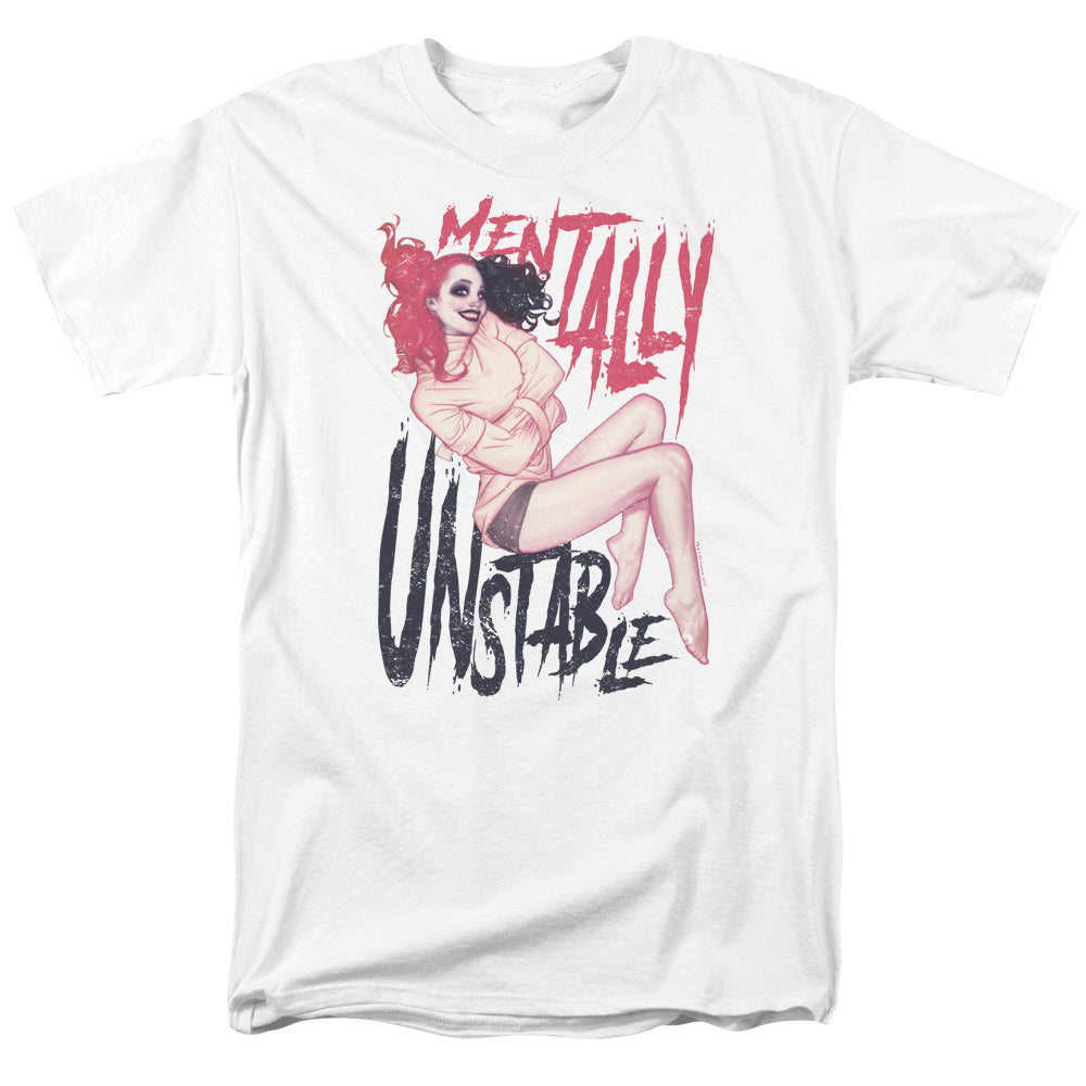 Batman Comics Unstable Men's 18/1 Cotton Short-Sleeve T-Shirt
