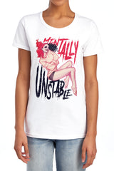 Batman Comics Unstable Women's 18/1 Cotton Short-Sleeve T-Shirt