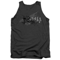 Batman Comics Urban Crusader Men's 18/1 Cotton Tank Top