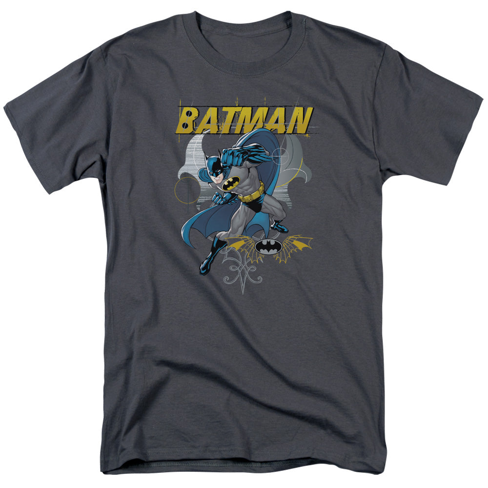 Batman Comics Urban Gothic Men's 18/1 Cotton Short-Sleeve T-Shirt