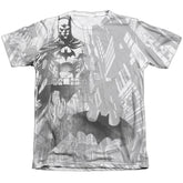 Batman Comics Vigilance Men's Regular Fit Poly Cotton Short-Sleeve T-Shirt