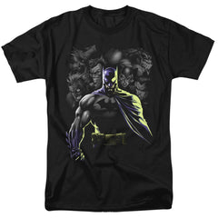 Batman Comics Villains Unleashed Men's 18/1 Cotton Short-Sleeve T-Shirt