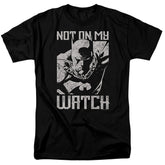 Batman Comics Watch Men's 18/1 Cotton Short-Sleeve T-Shirt
