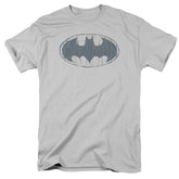 Batman Comics Water Sketch Signal Men's 18/1 Cotton Short-Sleeve T-Shirt