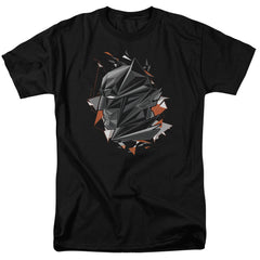 Batman v Superman Bat Head Tech Men's 18/1 Cotton Short-Sleeve T-Shirt