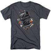 Batman v Superman Bat Head Tech Men's 18/1 Cotton Short-Sleeve T-Shirt