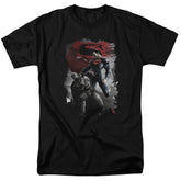 Batman v Superman Choke Men's 18/1 Cotton Short-Sleeve T-Shirt