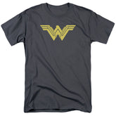 Batman v Superman Clean Line Logo Men's 18/1 Cotton Short-Sleeve T-Shirt