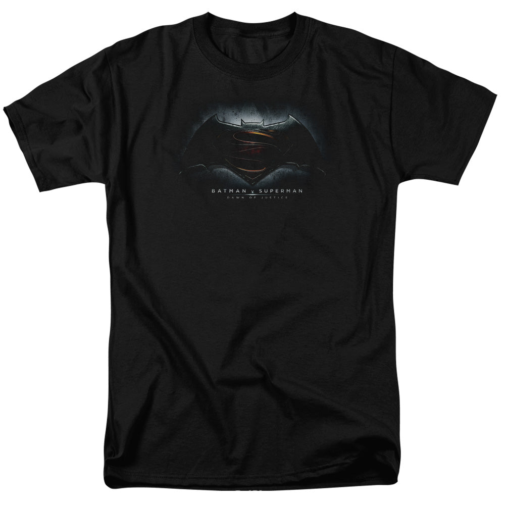 Batman v Superman Logo Men's 18/1 Cotton Short-Sleeve T-Shirt