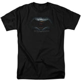 Batman v Superman Logo Men's 18/1 Cotton Short-Sleeve T-Shirt
