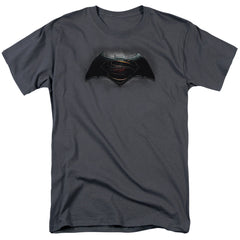 Batman v Superman Logo Men's 18/1 Cotton Short-Sleeve T-Shirt