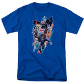 Batman v Superman Ripped Trio Men's 18/1 Cotton Short-Sleeve T-Shirt