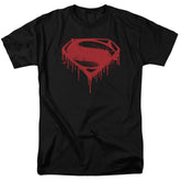 Batman v Superman Splattered Men's 18/1 Cotton Short-Sleeve T-Shirt
