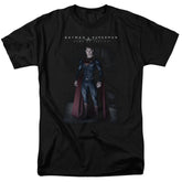 Batman v Superman Stand Tall Men's 18/1 Cotton Short-Sleeve T-Shirt