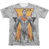 Batman v Superman Super Tech Sub Men's Regular Fit Poly Cotton Short-Sleeve T-Shirt