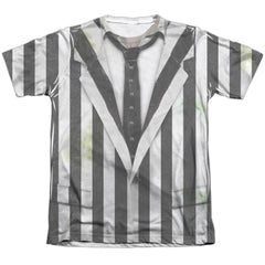 Beetlejuice Beetlejuice Suit Men's Regular Fit Poly Cotton Short-Sleeve T-Shirt