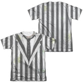 Beetlejuice Beetlejuice Suit Men's Regular Fit Poly Cotton Short-Sleeve T-Shirt