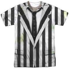 Beetlejuice Beetlejuice Suit Men's Regular Fit Polyester Short-Sleeve T-Shirt