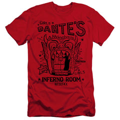 Beetlejuice Dantes Inferno Room Men's Ultra-Soft 30/1 Cotton Slim Short-Sleeve T-Shirt
