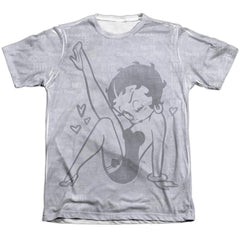 Betty Boop A Leg Up Men's Regular Fit Poly Cotton Short-Sleeve T-Shirt