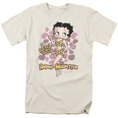 Betty Boop Animal Magnetism Men's 18/1 Cotton Short-Sleeve T-Shirt