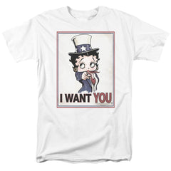Betty Boop Auntie Boop Men's 18/1 Cotton Short-Sleeve T-Shirt