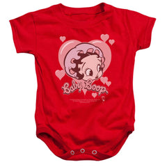 Betty Boop Baby Heart Infant's Cotton SS Snapsuit