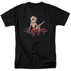 Betty Boop Bettys Back Men's 18/1 Cotton Short-Sleeve T-Shirt