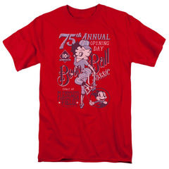 Betty Boop Boop Ball Men's 18/1 Cotton Short-Sleeve T-Shirt