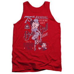 Betty Boop Boop Ball Men's 18/1 Cotton Tank Top