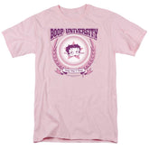 Betty Boop Boop University Men's 18/1 Cotton Short-Sleeve T-Shirt