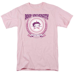 Betty Boop Boop University Men's 18/1 Cotton Short-Sleeve T-Shirt