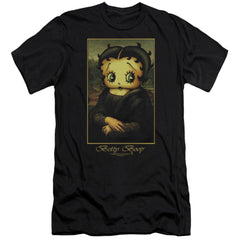 Betty Boop Boopalisa Men's Ultra-Soft 30/1 Cotton Slim Short-Sleeve T-Shirt
