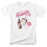 Betty Boop Boopsi Cola Men's 18/1 Cotton Short-Sleeve T-Shirt