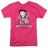 Betty Boop Born Wild Men's 18/1 Cotton Short-Sleeve T-Shirt