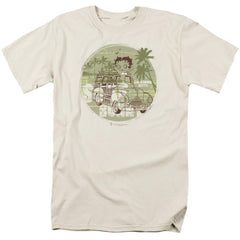 Betty Boop California Men's 18/1 Cotton Short-Sleeve T-Shirt