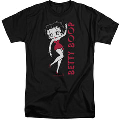 Betty Boop Classic Men's 18/1 Tall Cotton Short-Sleeve T-Shirt